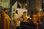 Епископ Никодим совершил Божественную литургию в новогоднюю ночь. 