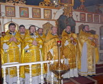 Соборное богослужение духовенства Коростышевского благочиния. 
