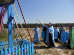 Hа пересечении трассы Житомир-Винница был освящен поклонный крест