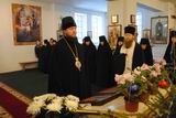 Архіпастир привітав із Різдвом Христовим насельниць Свято-Анастасіївської обителі.