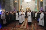 У день Хрещення Господнього архієпископ Никодим очолив Божественну літургію у кафедральному соборі.
