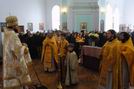 Архіпастир очолив недільне богослужіння у Свято-Хрестовоздвиженському кафедральному соборі м.Житомира.