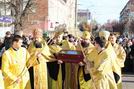 Архиепископ Житомирский и Новоград-Волынский Никодим возглавил Божественную литургию в кафедральном соборе г. Киривограда