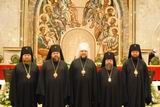 Архієпископ Никодим бере участь в Освященному Архієрейському Соборі Руської Православної Церкви.