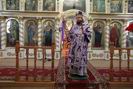 Богослужіння у Свято-Успенському архієрейському соборі м. Житомира.