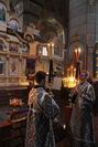 У четверту неділю святої Чотиридесятниці Житомирський архіпастир звершив Божественну літургію у кафедральному соборі обласного центру.