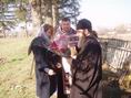 У селі Хажині освятили купол із хрестом Свято-Михайлівського храму
