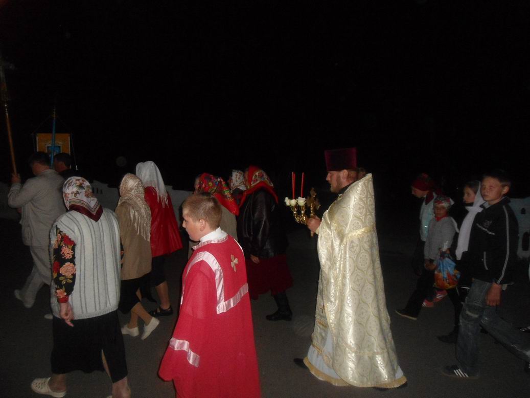 Святкування Пасхи Христової у селах Попільнянського благочиння..