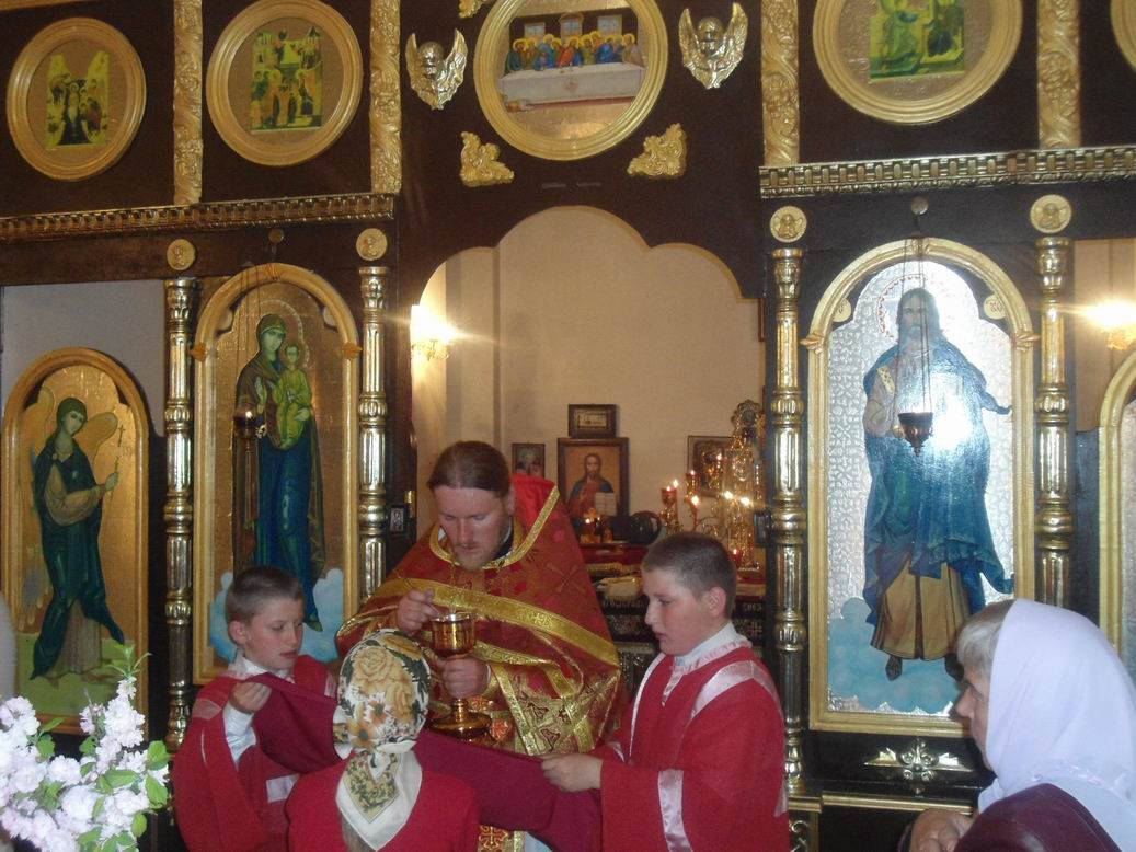 Святкування Пасхи Христової у селах Попільнянського благочиння..