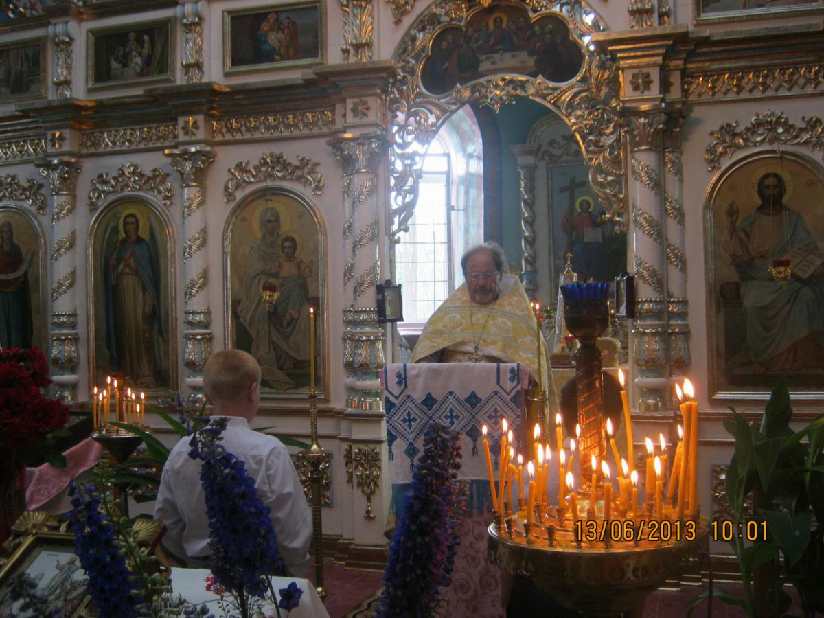 Храмове свято в Андрушках.