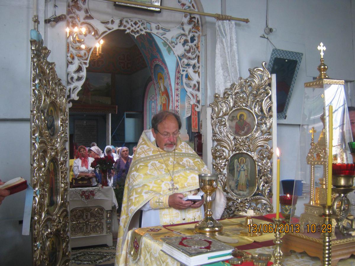 Храмове свято в Андрушках.