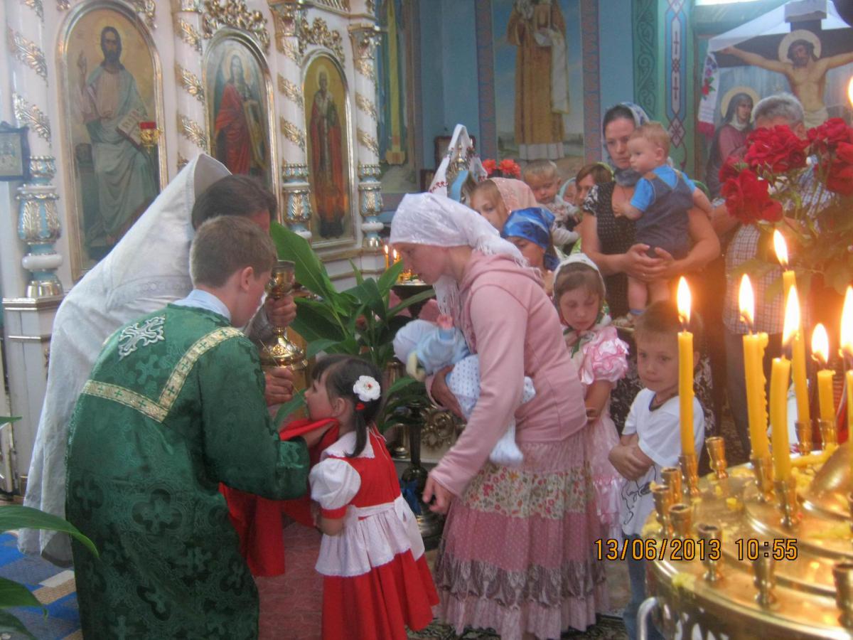 Храмове свято в Андрушках.