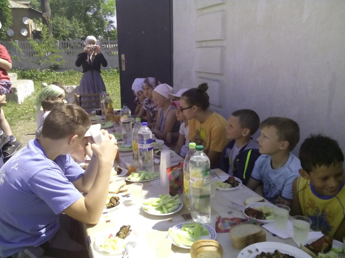 Випуск недільної школи у Попільні