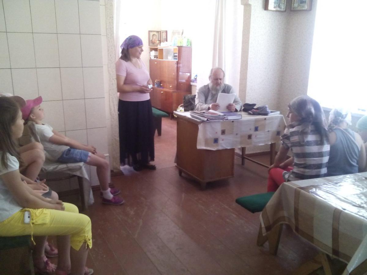 Випуск недільної школи у Попільні