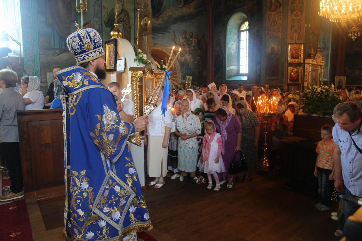 У Спасо-Преображенському Тригірському чоловічому монастирі вшанували чудотворну ікону Божої Матері на честь Її образу «Тригірська»