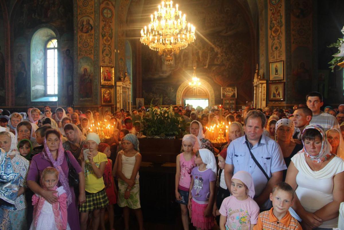 У Спасо-Преображенському Тригірському чоловічому монастирі вшанували чудотворну ікону Божої Матері на честь Її образу «Тригірська»