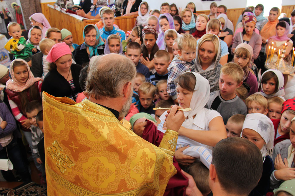 Благословіння дітей.