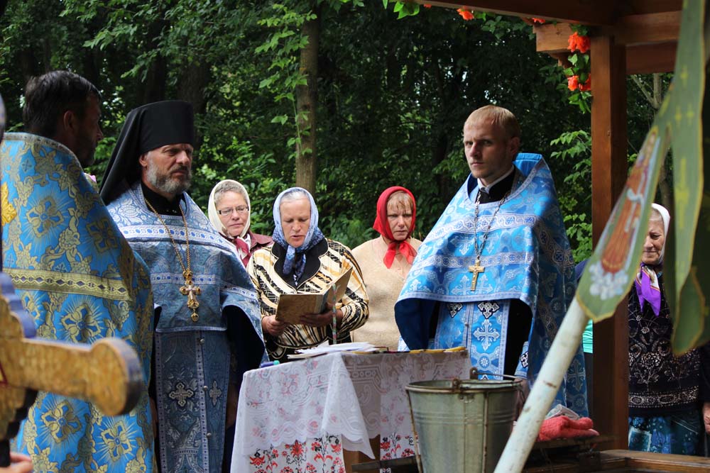 Хресний хід до джерела.