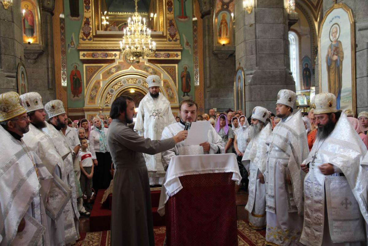 Престольне свято Спасо-Преображенського кафедрального собору міста Житомира.