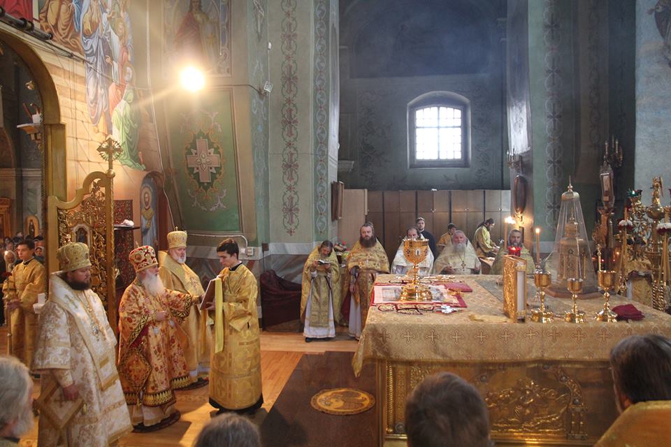 В день пам'яті свт. Філарета Чернігівського архієпископ Никодим звершив літургію у Чернігові!