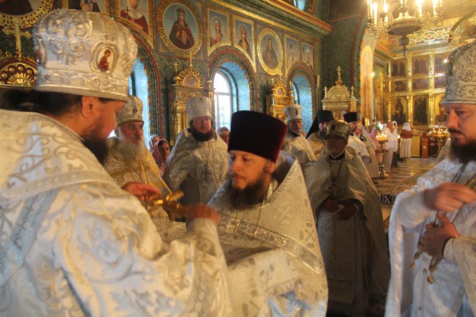 Архієрейське богослужіння у Свято-Іаківлівському храмі міста Житомира.