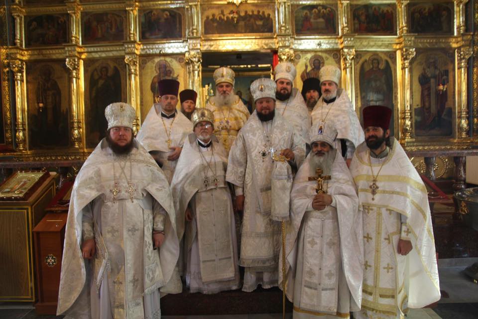 Архієрейське богослужіння у Свято-Іаківлівському храмі міста Житомира.