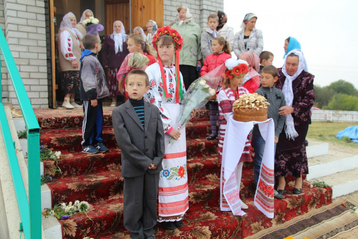 Освячення храму у Кропивні.