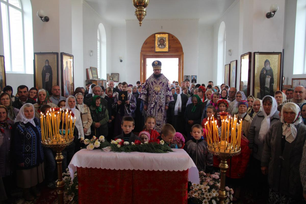 Освячення храму у Кропивні.
