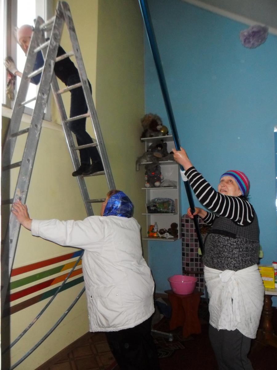 Передпасхальні прибирання
