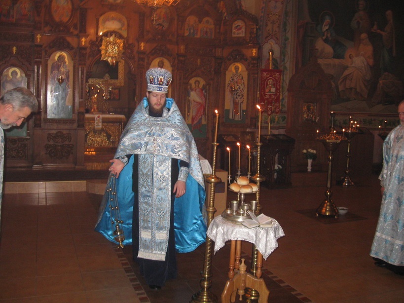 Богослужіння в День Стрітення Христового у Попільні