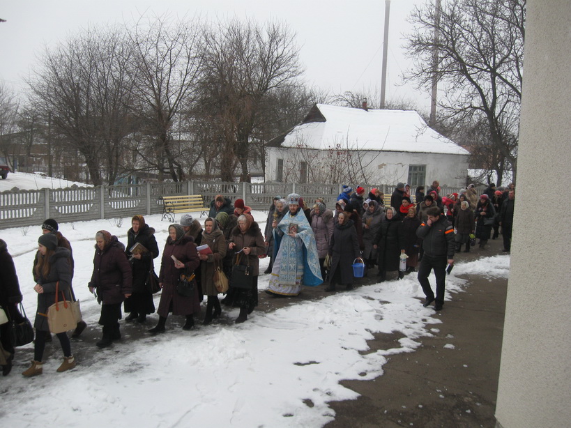 Богослужіння в День Стрітення Христового у Попільні