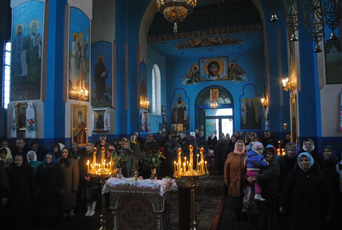 Богослужіння у Старій Чорторії.