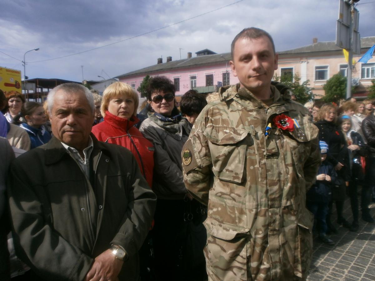 Освячення меморіалу «Слава Героям!» у місті Бердичеві