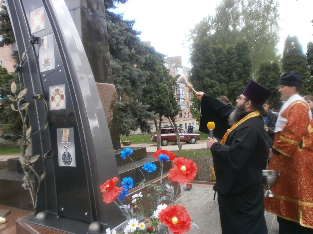 Освячення меморіалу «Слава Героям!» у місті Бердичеві