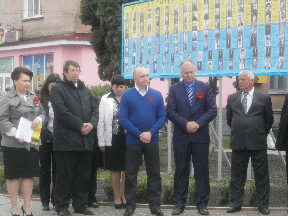 Освячення меморіалу «Слава Героям!» у місті Бердичеві