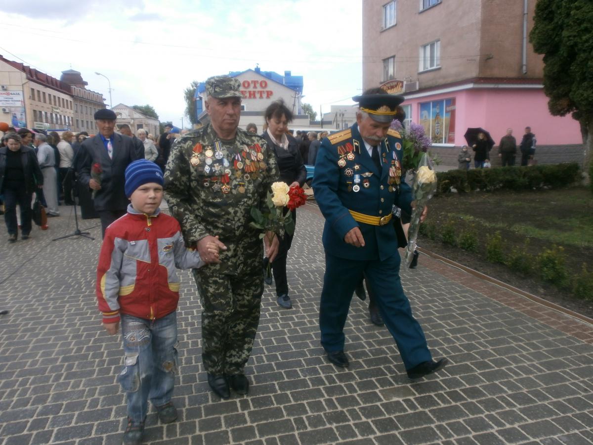 Освячення меморіалу «Слава Героям!» у місті Бердичеві