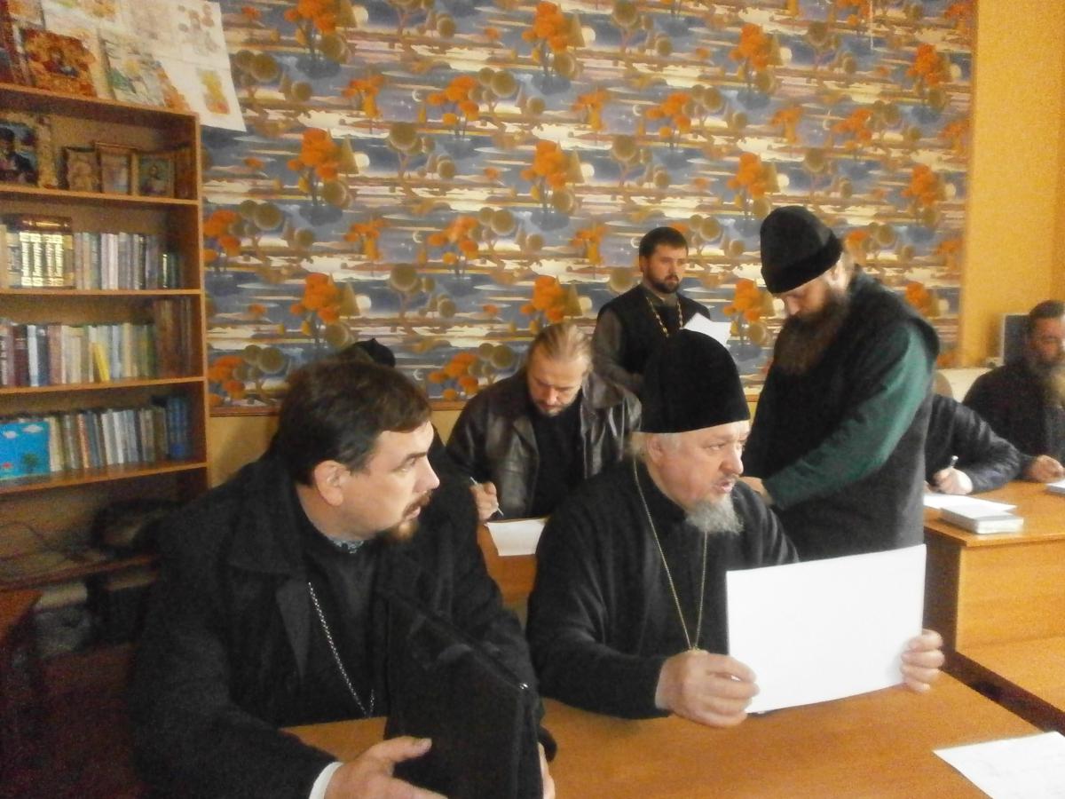 Пройшли чергові збори духовенства Бердичівського благочиння