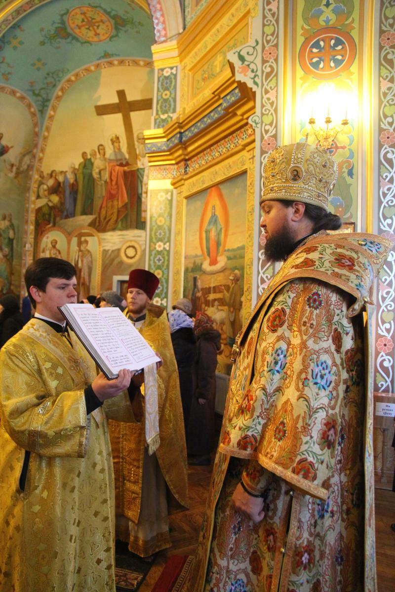 Архієрейське богослужіння у Свято-Хрестовоздвиженському кафедральному соборі м. Житомира!