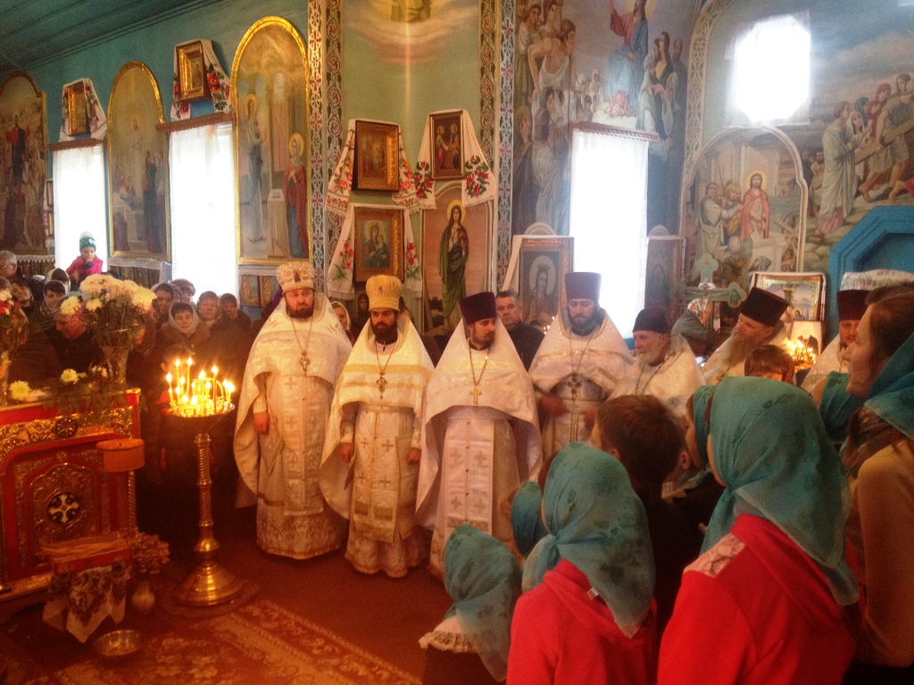 Престольный  праздник отметило село Соколов