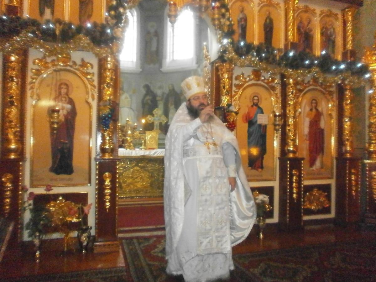 Святкове Богослужіння у Свято-Миколаївському соборі м. Бердичева в день свята Обрізання Господнього, вшанування пам’яті Святителя Василія Великого та початку Нового року