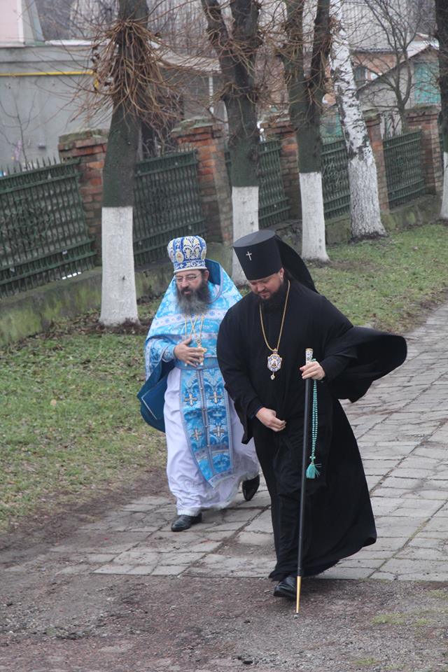 Бердичівське благочиння. Літургія у Свято-Троіцькому храмі м. Бердичева.