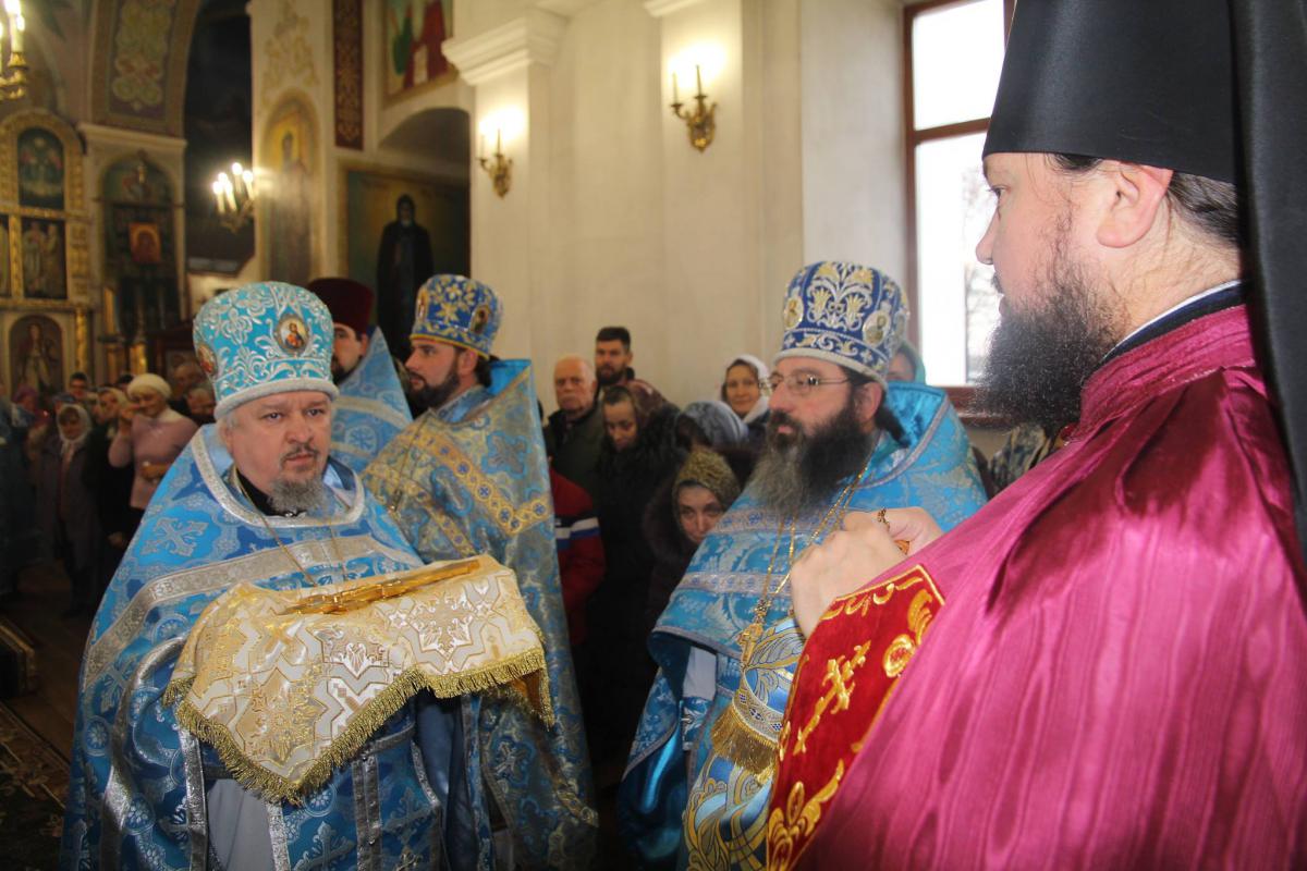 Бердичівське благочиння. Літургія у Свято-Троіцькому храмі м. Бердичева.