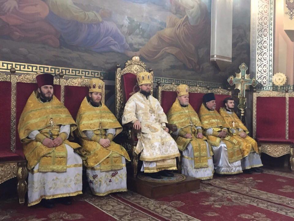 Неділя Торжества Православ'я: архієрейське богослужіння у Спасо-Преображенському кафедральному соборі міста Житомира.