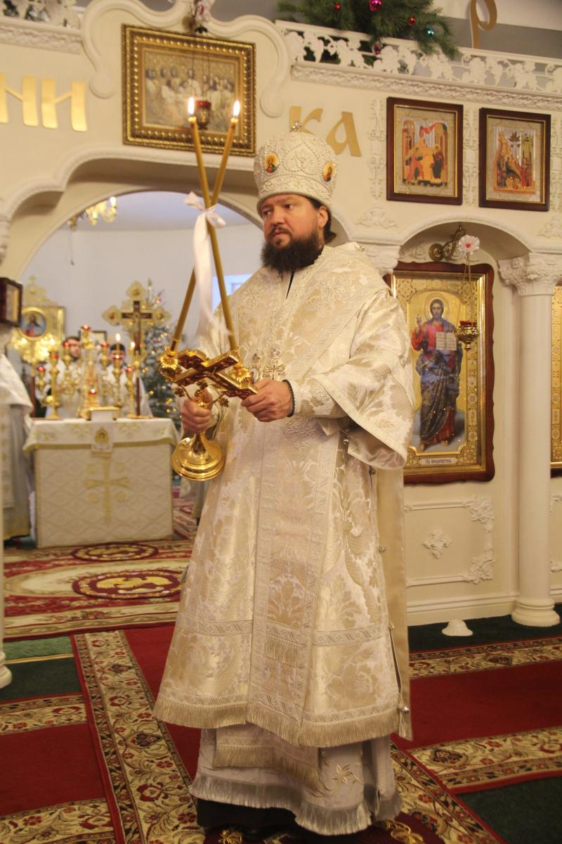 Неділя після Богоявлення. Архієпископ Никодим очолив літургію у Свято-Анастасіївському жіночому монастирі м. Житомира.