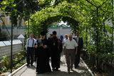 Спікер Верховної Ради України, Володимир Литвин, відвідав Свято-Георгіївський Городницький монастир.