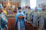 Владика Никодим привітав жителів с. Озерянка з відновленням храму.