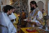 Архієпископ Никодим очолив Недільне Богослужіння у Спасо-Преображенському кафедральному соборі м. Житомира.]