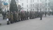 Священик благословив воїнів 26-ї Бердичівської артилерійської бригади перед відправкою в зону АТО