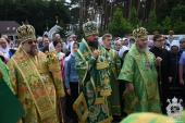 Митрополит Никодим очолив Божественну літургію в день престольного свята одного із храмів у Свято-Анастасіївському монастирі Житомира!