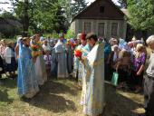Святкове богослужіння у селі Филинці.